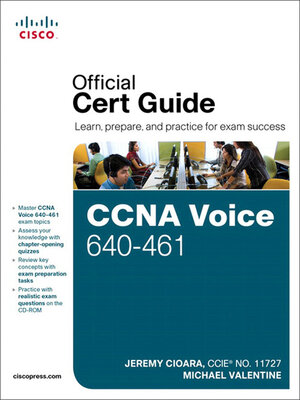 cover image of CCNA Voice 640-461 Official Cert Guide